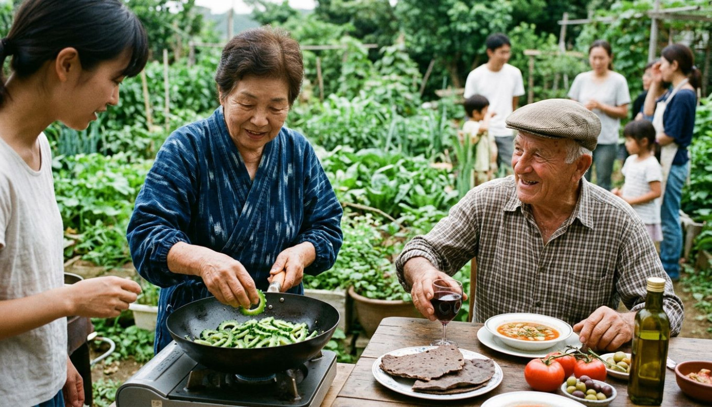 Les secrets des traditions de longévité à travers le monde
